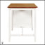 Ensemble de salle à manger 5 pièces à hauteur de comptoir avec 4 chaises confortables et une table en bois robuste-222886445-222886444