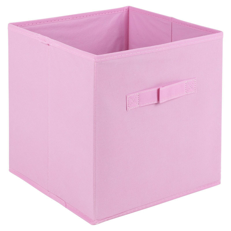 Rebrilliant Fabric Box, Light Pink