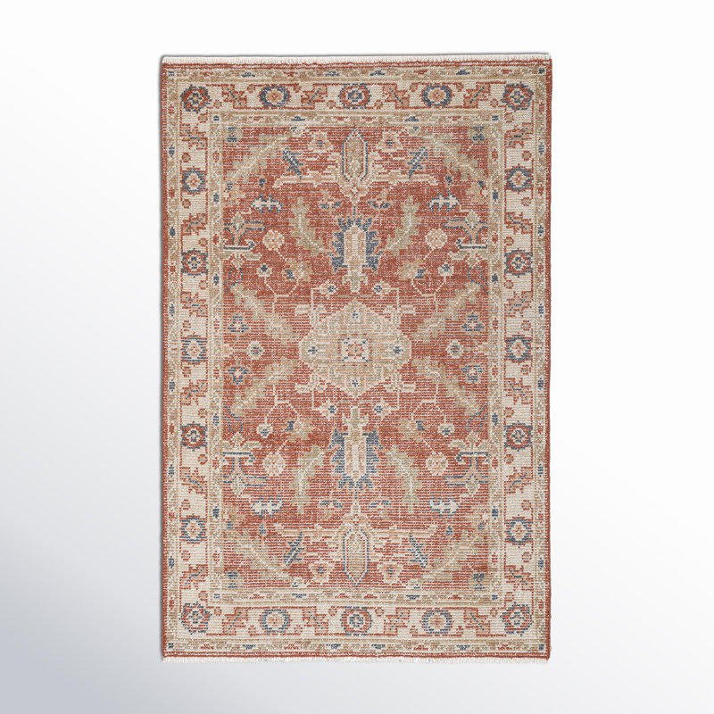 Birch Lane Hand Knotted Wool Farida Rug, Rectangle 3' x 5'