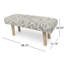 Banc rembourré Odum