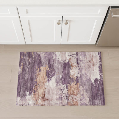 Machine Washable Indoor/Outdoor Kesler ACN2372 Abstract Rug