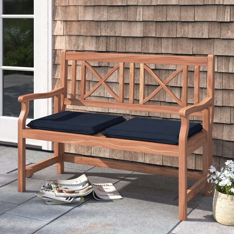 Outdoor 2'' Dining Chair Chair Pad, 2" H x 19" W x 19" D