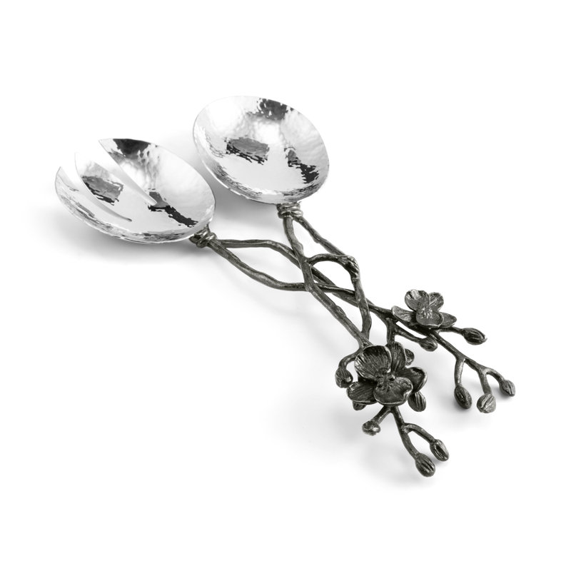 Black Orchid 2 Piece Serving Set