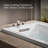 Archer 60-in X 30-in Drop in Air Acrylic Bathtub with Heater Included-39672820