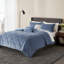 Ensemble d'édredon en velours double / grand avec coussin décoratif-136170042