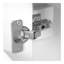 Meuble-lavabo de salle de bain avec lavabo en céramique, portes à fermeture en douceur, tablettes de rangement doubles et tiroir divisé - Armoire de salle de bain moderne avec beaucoup de rangement-1295885971