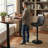 Denan Faux Leather Swivel Adjustable Height Bar Stool-1579133281-1578482022