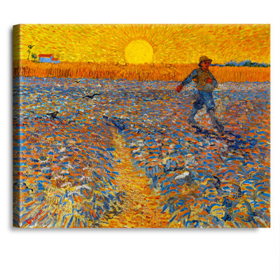" The Sower " by Vincent Van Gogh
