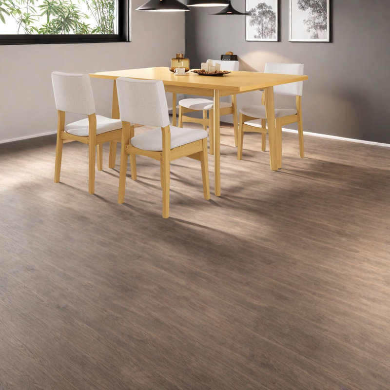 Ensembles de tables de salle à manger modernes en bois naturel