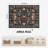 Goldene Boho Bird Area Rug Washable Rugs for Living Room, Large Floral Bedroom Carpet Low-Pile-2061229853