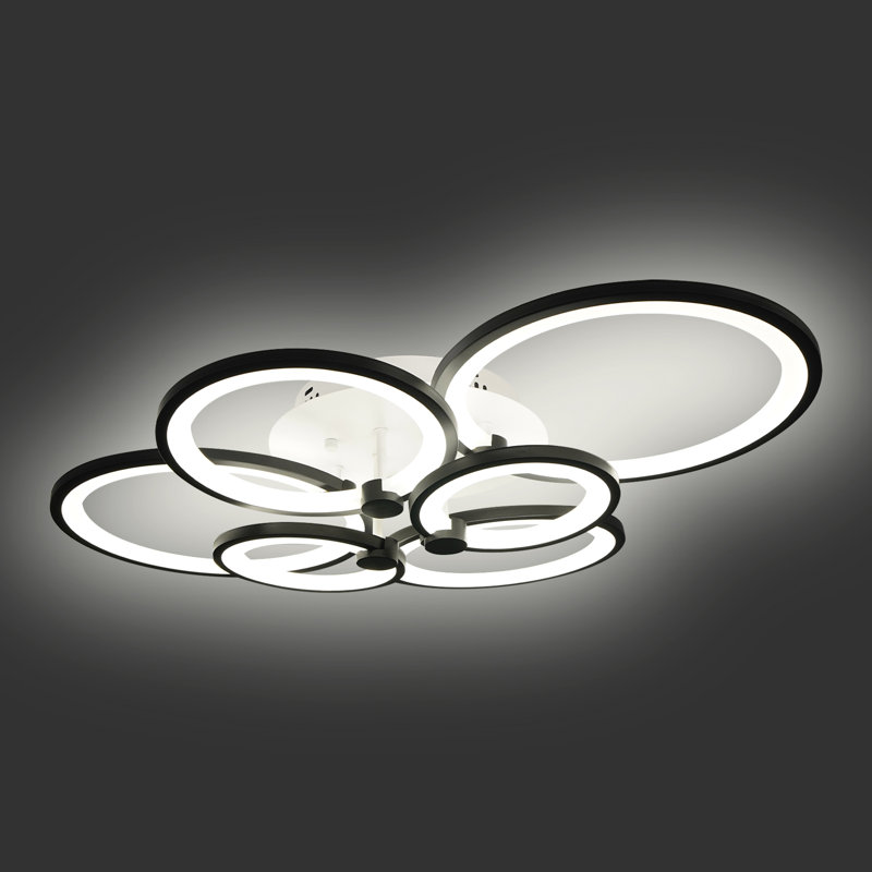 Nyasia Acrylic LED Flush Mount