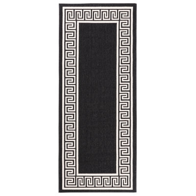 Tapis noir Schonbrunn