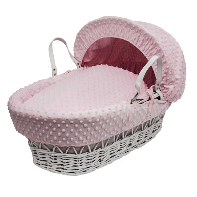 Moses Basket with Bedding with Mattress