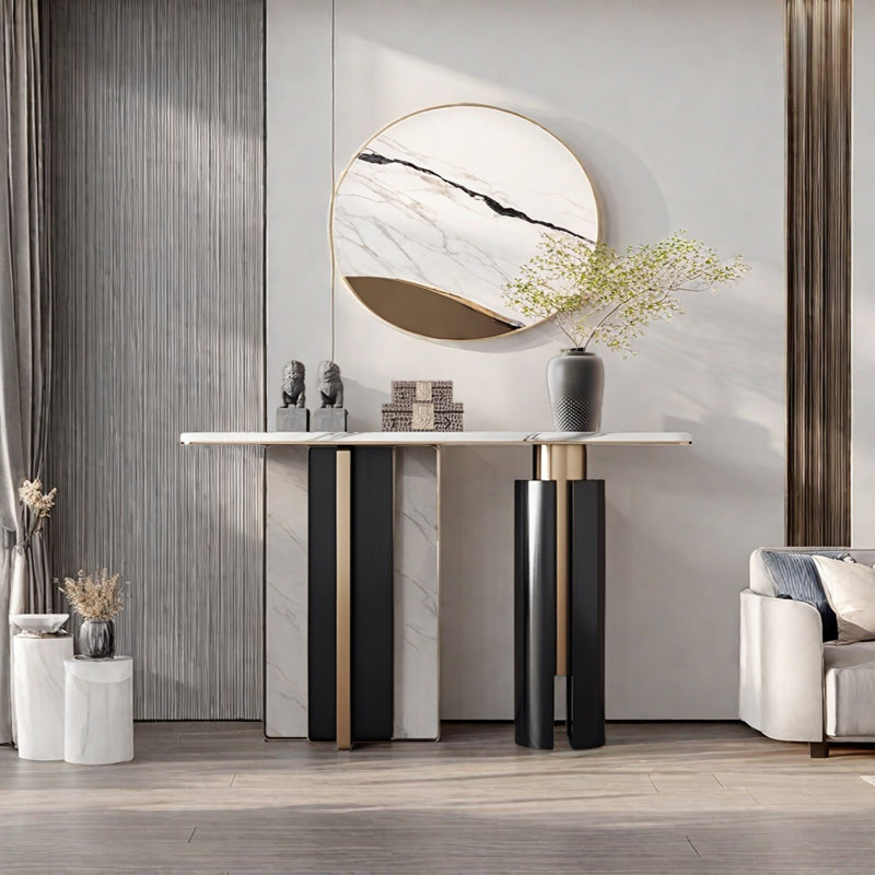 Console Modern Minimalist Art, H 33,46 po x l 55,12 po x P 13,78 po