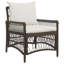 Outdoor Patio Dining Chair with Cushion-1168880680-1168880682