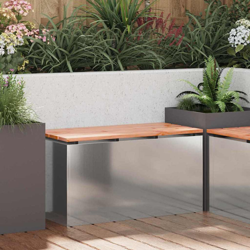 Outdoor Bench, 43cm H x 80cm W x 40cm D