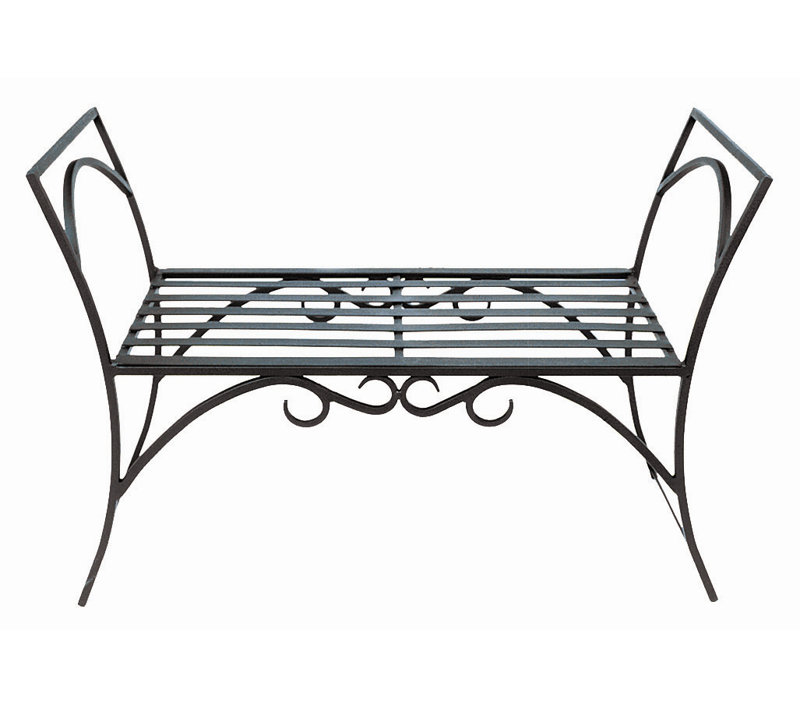 Arona Metal Outdoor Bench