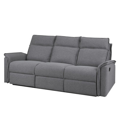 Canapé inclinable Sahara, gris