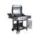 Crido Consulting 4 - Burner Portable Natural Gas Infrared Gas Grill with Side Burner