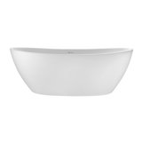 Elise 63" Freestanding Soaking Tub