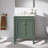 Deleah 24'' Single Bathroom Vanity with Ceramic Top-217891073