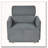 Oversized Armchair with Storage Ottoman,Upholstered Lounge Chair-999243462