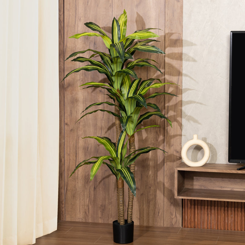 Arbre artificiel 72 po en pot