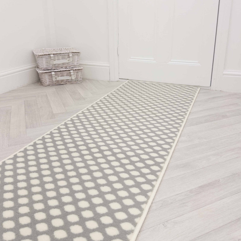 Runner Geometric Area Rug, Runner 60 x 150 cm