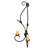 Sienna Steel Candle Wall Light