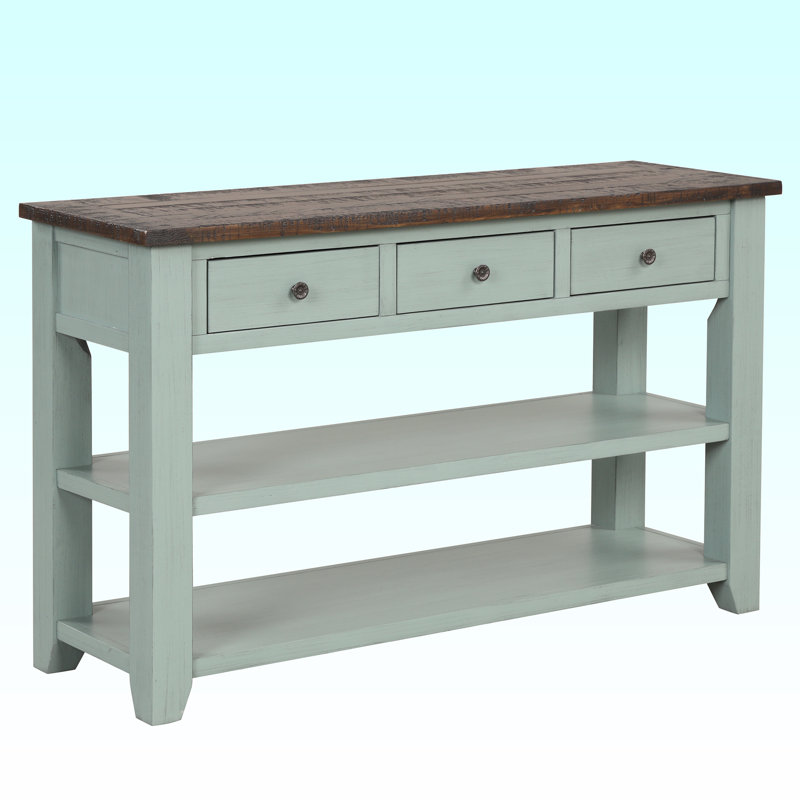 Console Luevano, Bleu sarcelle