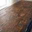 Console Elvaron 48'' en pin massif – Table d'appoint moderne pour entrée, avec 3 tiroirs de rangement et 2 étagères, style brun vintage, idéale pour le salon ou le couloir.-129021071