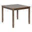 Ensemble de salle à manger moderne 5 pièces, table carrée en bois avec 4 chaises rembourrées pour la cuisine et la salle à manger