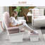 Chaise berçante avec repose-pieds-12096839