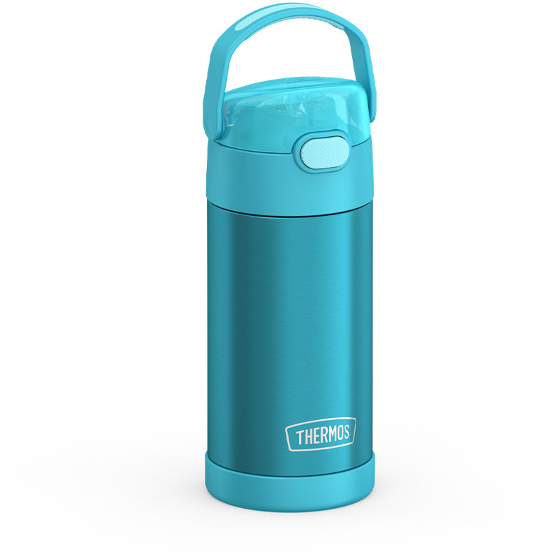 12 oz Bouteille d'eau en acier inoxydable Funtainer® - bleu sarcelle, Sarcelle