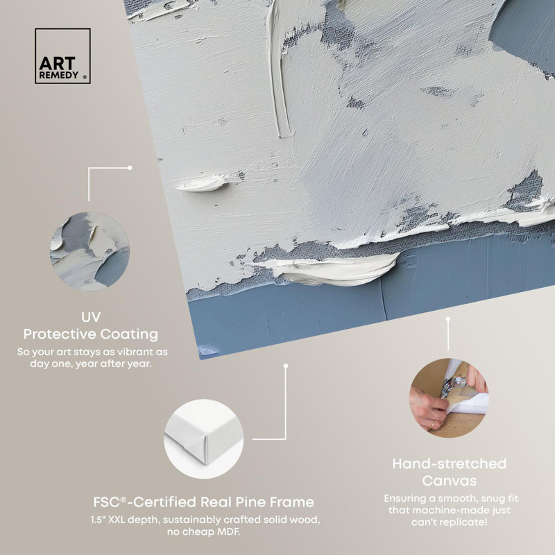 Pebble Path I par Art Remedy, H 12 po x l 12 po, Toile tendue, Toile tendue