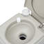 Toilette amovible portative 10L avec double sortie