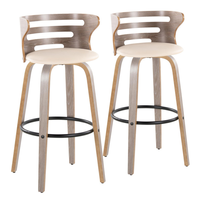 Tabouret de bar 30 po Cosini Cosini, Crème