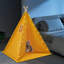 Tente d'intérieur pour enfants pliable avec tapis, guirlande de lumières-108685106
