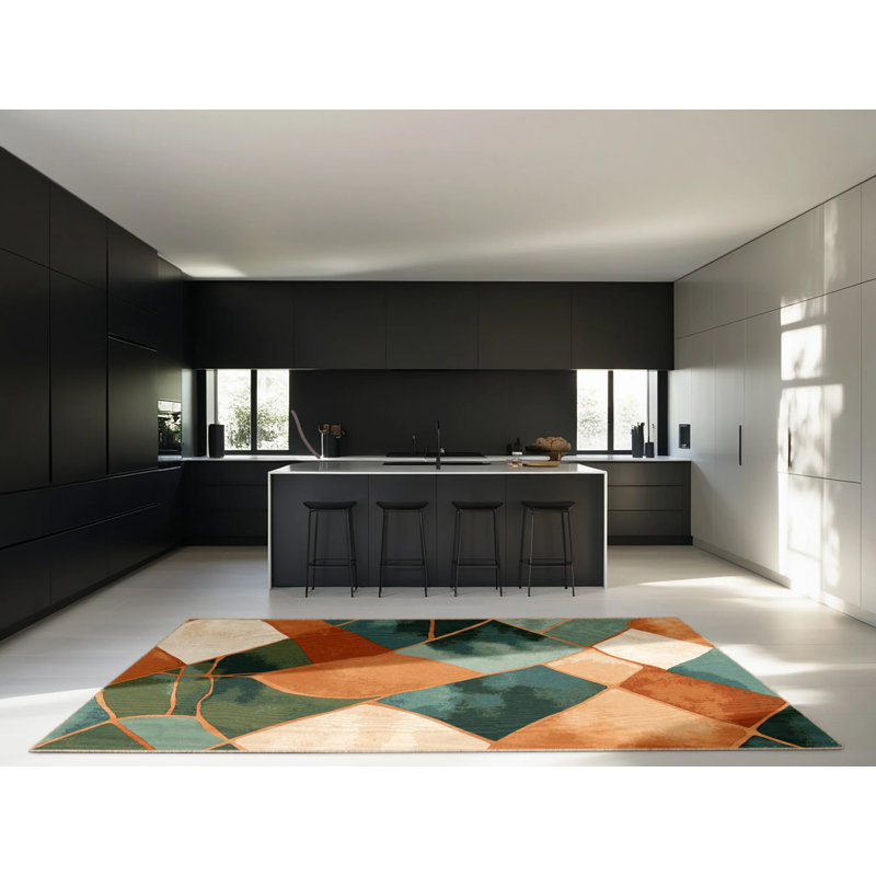 Olive Overture Rug, Square 7'