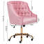 Duerr Velvet Office Chair-1010065675