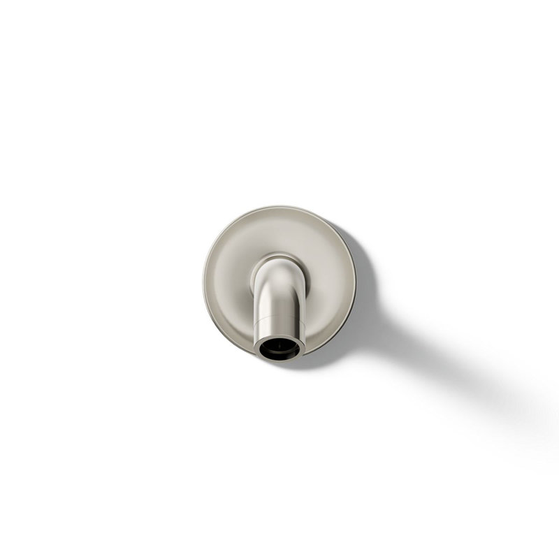 Purist® Wall-Mount Non-Diverter Bath Spout, 35-Degrees, Vibrant French Gold