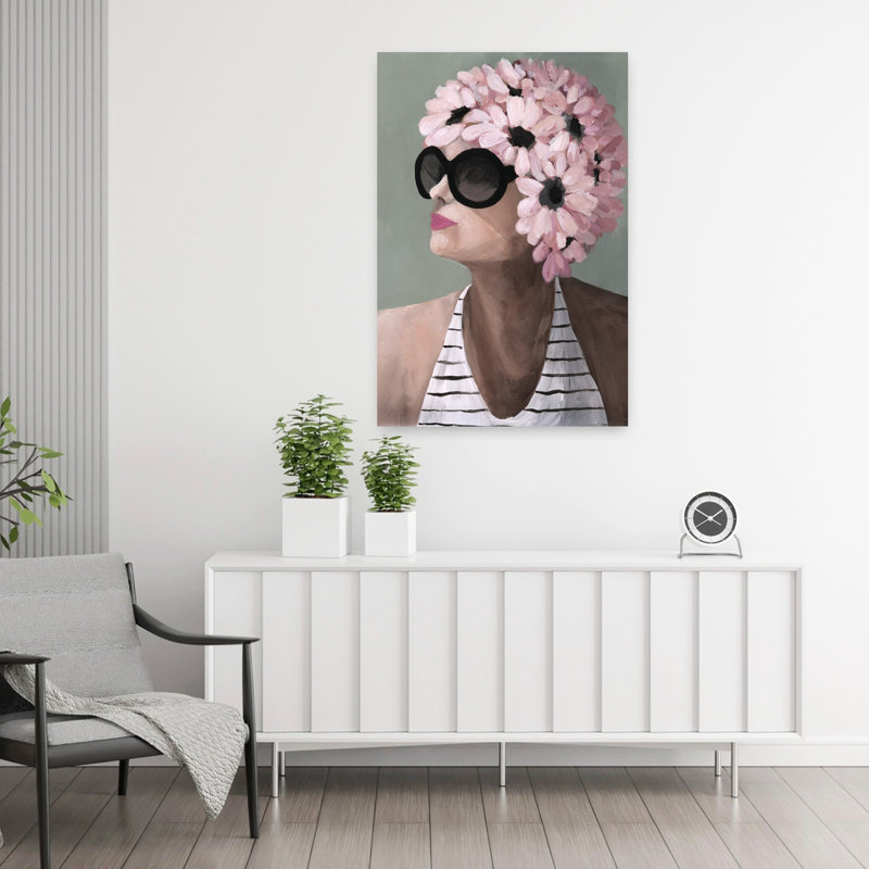 Art contemporain, rétro et moderne, H 36 po x l 24 po