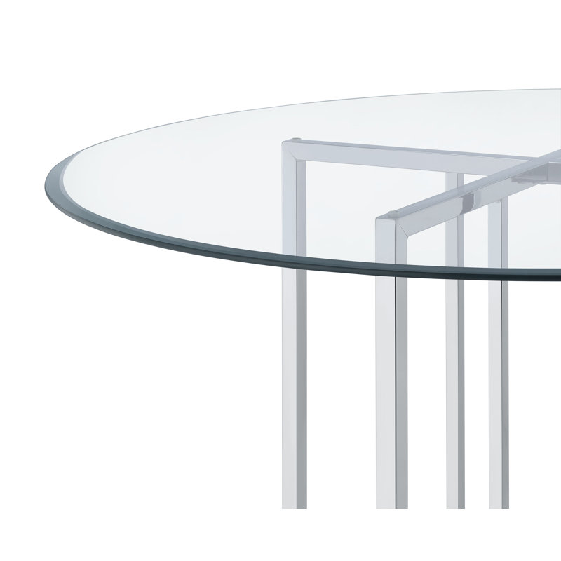 Table de salle à manger Pace, Argent