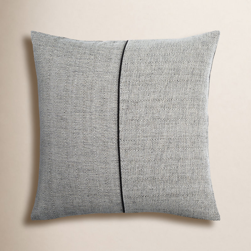 Damir Reversible Pillow Cover, Pillow Cover Only - No Insert, 22" x 22"