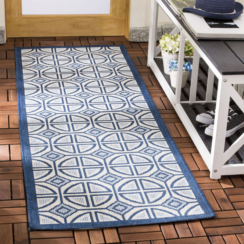 Herefordshire Performance Geometric Rug, Runner 2'3" x 6'7"