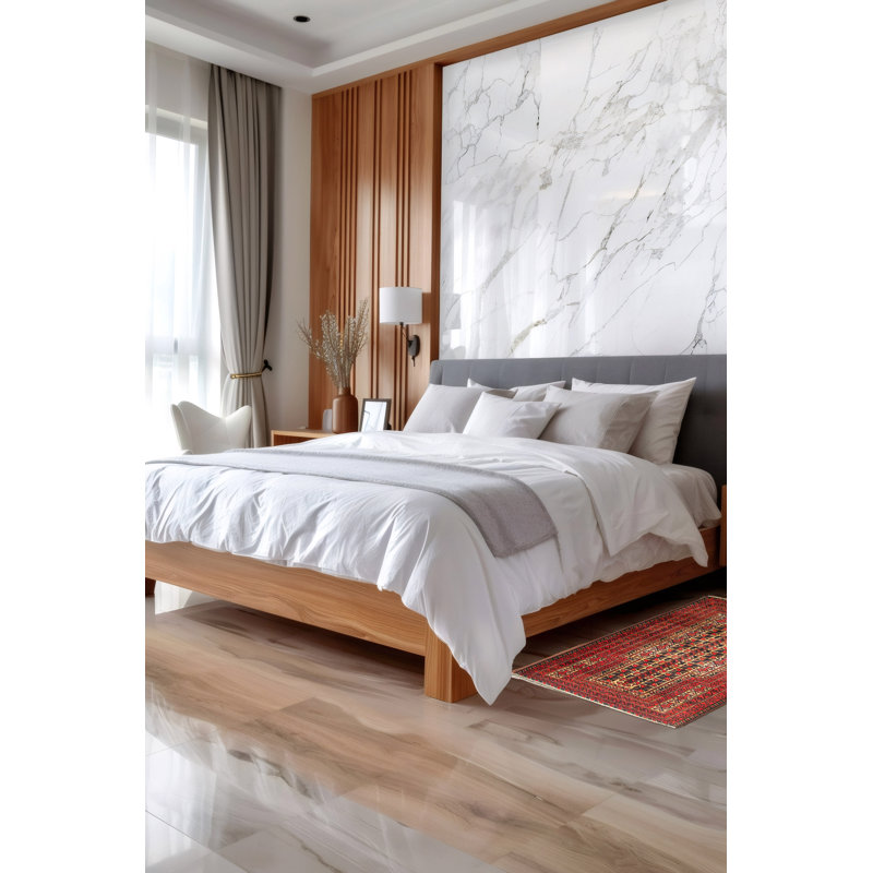 Tapis beige Teimani 2 pi 9 po x 4 pi 4 po