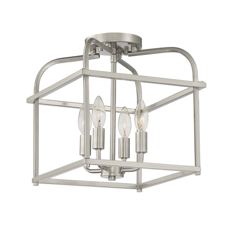 Condor Flush Mount, Brushed Nickel