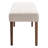 6-Piece Rustic Solid Wood Dining Table With Chair And Bench Set-111706059