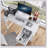 47.3"office desk with power outlet,3 drawers,Side Pocket, Study Desk Easy to Assemble,Frame stability Reversible for home desk, company computer desk, game table,Vanity table