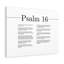ThereFore My Heart Is Glad Psalm 16 1 Piece Wrapped Canvas Wall Art-1474216555